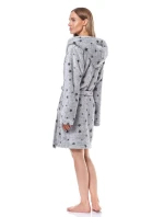 Dámsky župan 9135 melange - L&L