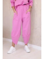 Súprava nových svetloružových teplákov Punto