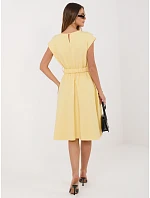 Šaty MI SK 3430 1.01 svetložltá