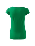 Čisté tričko stredne zelené