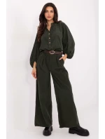 Šnúrové nohavice model 220283 Taliansko Moda