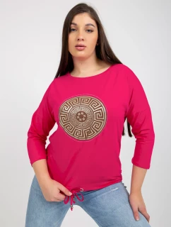 Blúzka RV BZ 8454.20P fuchsiová