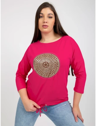 Blúzka RV BZ 8454.20P fuchsiová