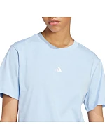 Dámské tričko adidas Essentials Small Logo, svetlo modré, JY4962