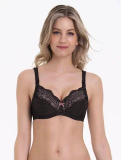 Miss Orely dojčiaca podprsenka s kosťou 5098 čierna - Anita Maternity