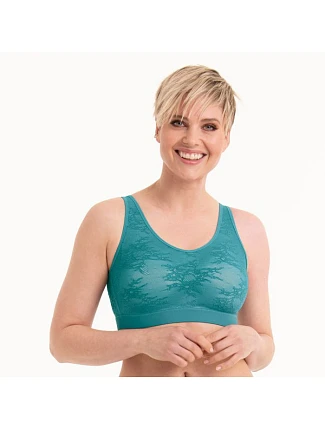 Essential Čipkovaná pooperačná braletka s penovou výstužou 4700X light emerald - Anita Care