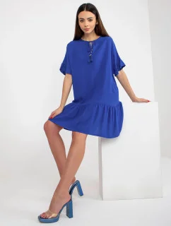 Dámske šaty D73761M30306B cobalt blue - Sublevel
