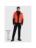 Pánska treková bunda s membránou 10000 4F 4FRAW25TTJAM1045-62S pánska