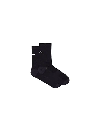 Cyklistické ponožky POC Cadence Road Socks, čierne Cyklistické ponožky POC Cadence Road Socks, čierne
