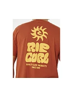 Pánske tričko RIP CURL Pacific Rinse Glass Off Tee, hnedé