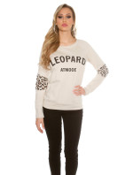 Trendy KouCla sweater "Leopard"