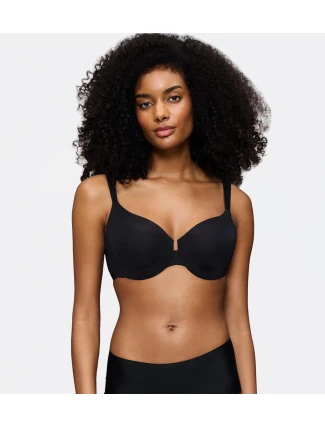 Dámska podprsenka BMU Illusion Curve Bra W01 - BLACK - black 0004 - TRIUMPH