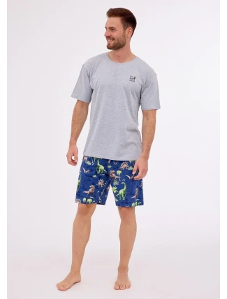 Cornette 326/272 Dinosaur 2 pánske pyžamo 3XL-5XL Cornette 326/272 Dinosaur 2 pánske pyžamo 3XL-5XL