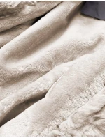 Parka s kožušinovou podšívkou grafitová (5M763-105)