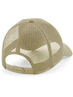 Beechfield B 641 5-panelová čiapka s kšiltom „Removable Patch Trucker“ 53.0641 púštna piesková