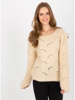 Jumper TW SW BI 9030.08 béžový