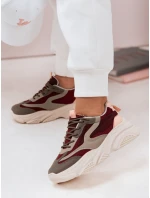 Dámske tenisky na platforme VISTALA burgundy FashionStreet ZY0592 Dámske tenisky na platforme VISTALA burgundy FashionStreet ZY0592