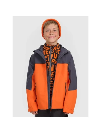 Chlapčenská prechodná bunda 3v1 s membránou 5000 4F 4FJRAW25TTJAM1014-70S