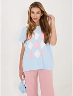 Blúzka RV BZ A1247.99 svetlo modrá