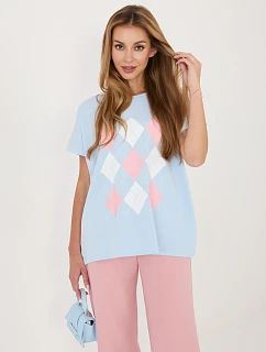 Blúzka RV BZ A1247.99 svetlo modrá