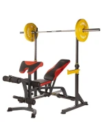 Multifunkčný stojan na činky HMS STR18 Multifunkčný stojan na činky HMS STR18