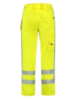 RWS Pracovné nohavice unisex fluorescenčná žltá