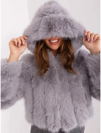 Dámska bunda AT KR 2378.96P sivá - FPrice Dámska bunda AT KR 2378.96P sivá - FPrice