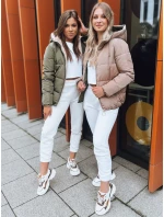 Dámska prechodná prešívaná bunda VICTORIA SNUG zelená TY3716 Dámska prechodná prešívaná bunda VICTORIA SNUG zelená TY3716
