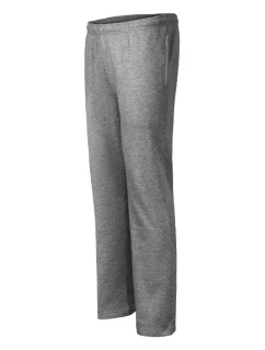 Pohodlné tepláky pre mužov/deti tmavo šedé