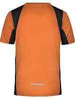 Daiber JN 306 Pánske bežecké tričko 02.0306 oranžové/čierne Daiber JN 306 Pánske bežecké tričko 02.0306 oranžové/čierne