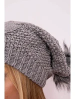Sandra K210 fleecová čiapka svetlo šedá