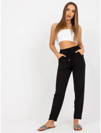 Nohavice D73761M61869L čierne Nohavice D73761M61869L čierne