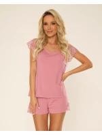 Pyžamo De Lafense 625 Dagmara kr/r 3XL-4XL