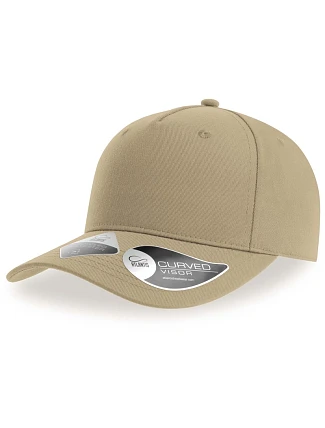 Atlantis Headwear Fiji 5-panelová bejzbalová čiapka 33.0103 khaki Atlantis Headwear Fiji 5-panelová bejzbalová čiapka 33.0103 khaki