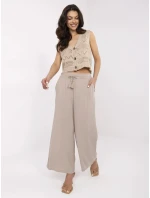 Nohavice D73761M62237B dark lilac