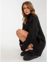 Dámsky sveter RV SW 7051 čierny