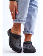 Dámske gumové topánky Crocs Black Rabios