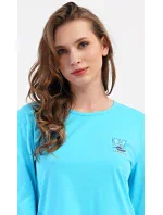 Dámske dlhé pyžamo Leaves