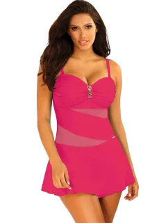 Dámske jednodielne plavky Gold 10 8900CH1 2 - SELF