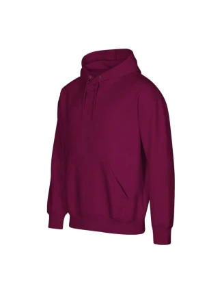Unisex mikina s kapucňou Cloud (GOTS) (fuchsiová)
