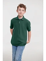 Russell Athletic 539B Detské polo tričko z piké 10.539B čierne Russell Athletic 539B Detské polo tričko z piké 10.539B čierne