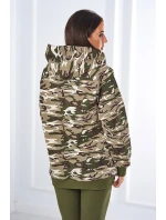 3dielna súprava Vresoviská blúzka, top a legíny khaki + ecru 3dielna súprava Vresoviská blúzka, top a legíny khaki + ecru