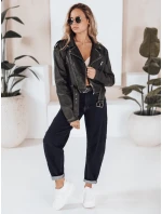 Dámske tmavomodré džínsy balónového strihu FashionStreet UY2766