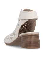Remonte beige Remonte dámske kožené sandále Rieker R8777-60 Remonte beige Remonte dámske kožené sandále Rieker R8777-60