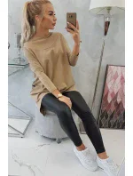 Mikina s potlačou kolesa camel