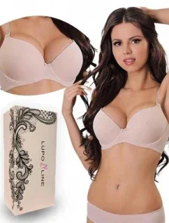 Dámska push-up podprsenka 139 béžová - Lupoline