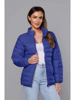 Tmavomodrá ľahká prešívaná dámska bunda (58M23037-215) Tmavomodrá ľahká prešívaná dámska bunda (58M23037-215)
