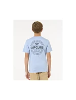 Detské tričko RIP CURL STAPLE TEE – BOY, modré