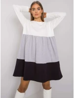 Šaty RV SK 7188.83P sivá