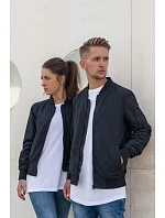 Build your Brand BY 044 Dámska bomberová bunda 56.0044 čierna